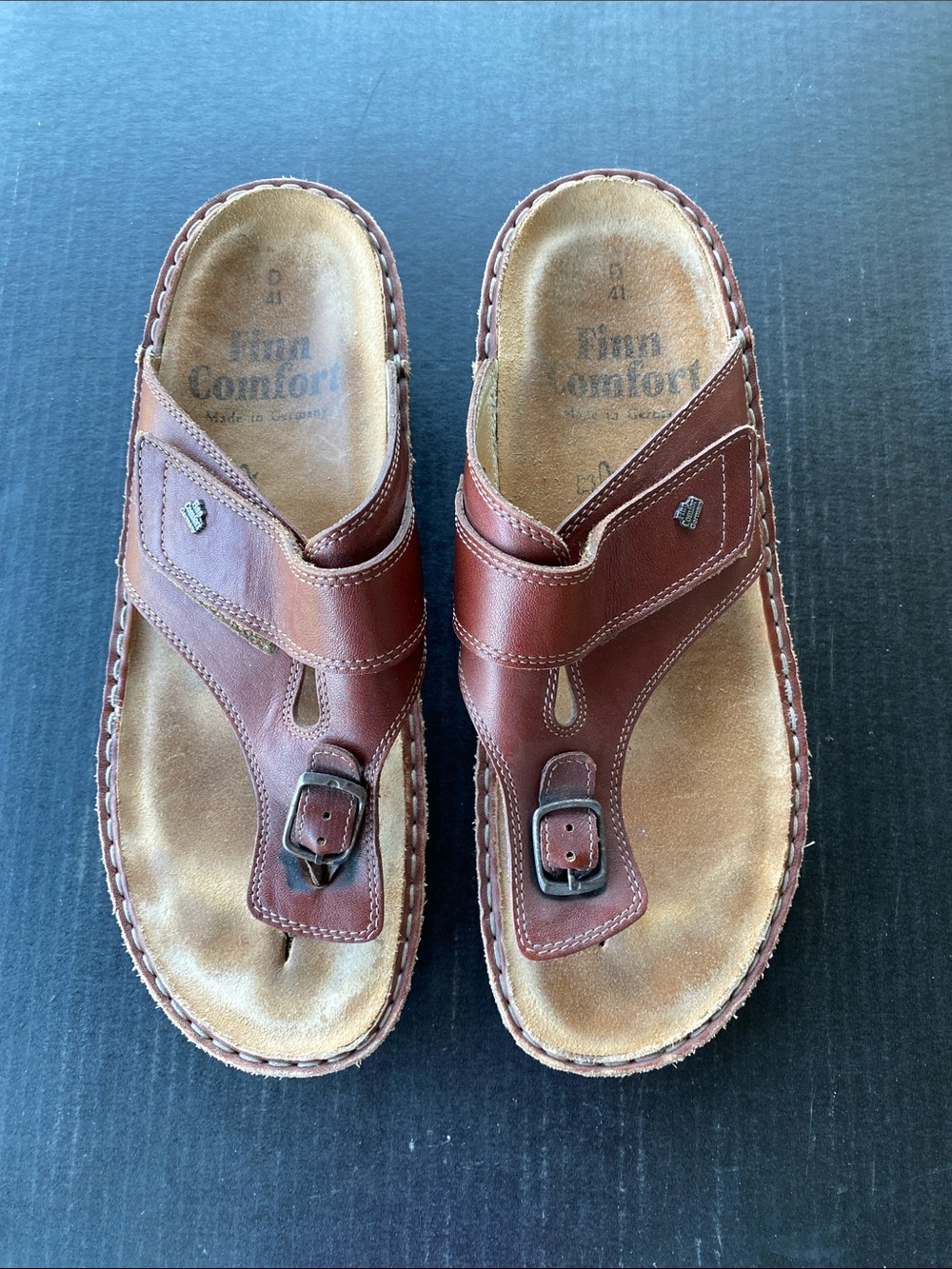 Finn Comfort Suede Footbed Insole - Beige/Tan